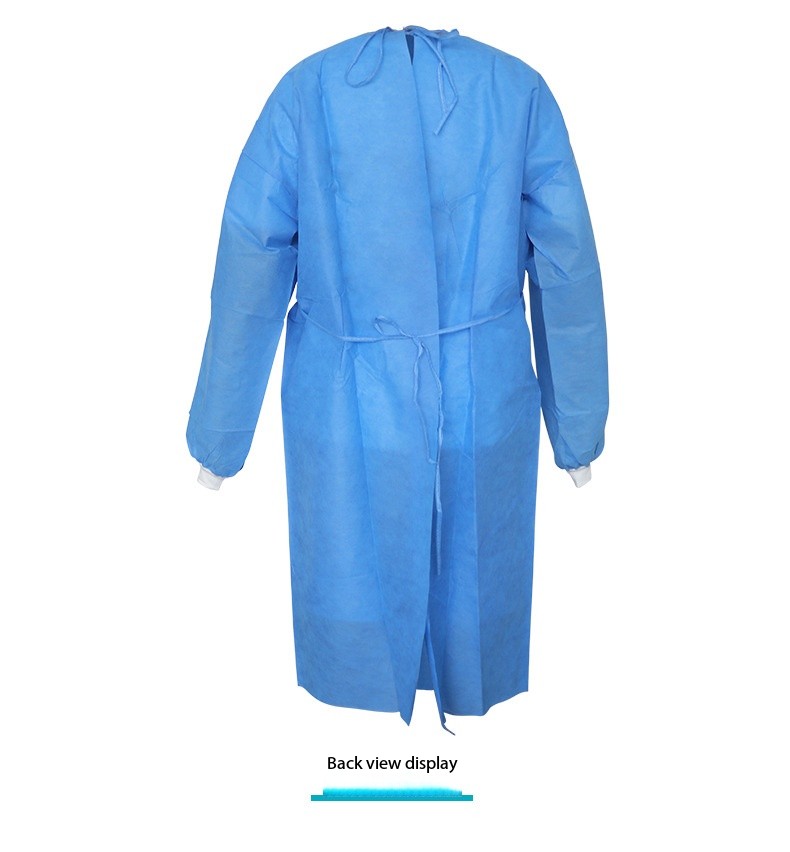 Medical Lab Gown - 10 pieces of sterile disposable reinforced