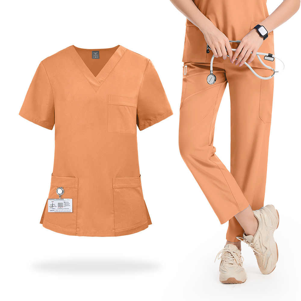 Medical Lab Gown - Thin Short Sleeve Operating Room Work