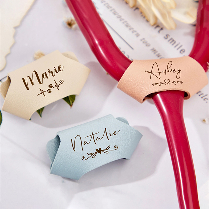 Personalized Leather Stethosco - Medical Lab Logo 评论和价格