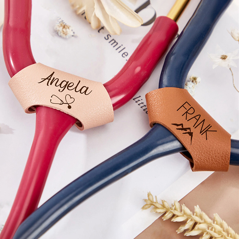Personalized Leather Stethosco - Medical Lab Logo 评论和价格