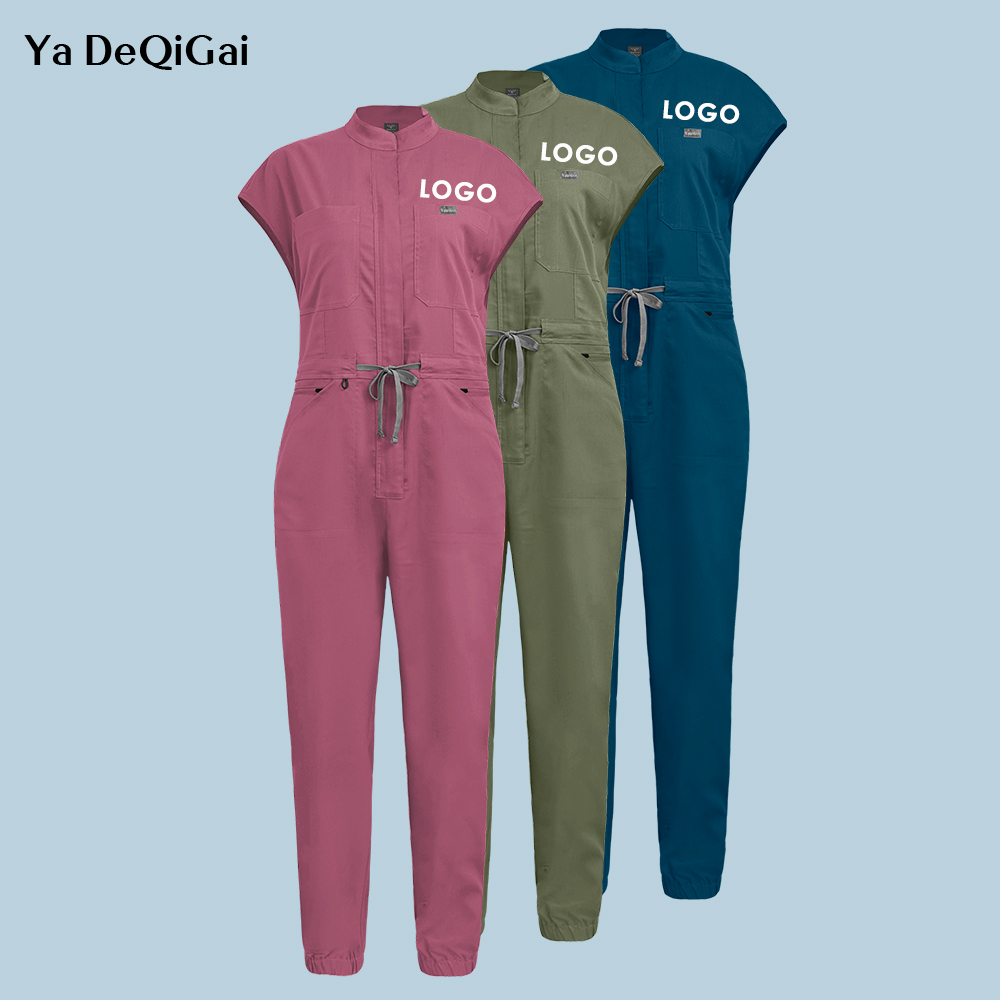 New Medical Scrubs Jumpsuits S - Medical Lab Logo 评论和价格