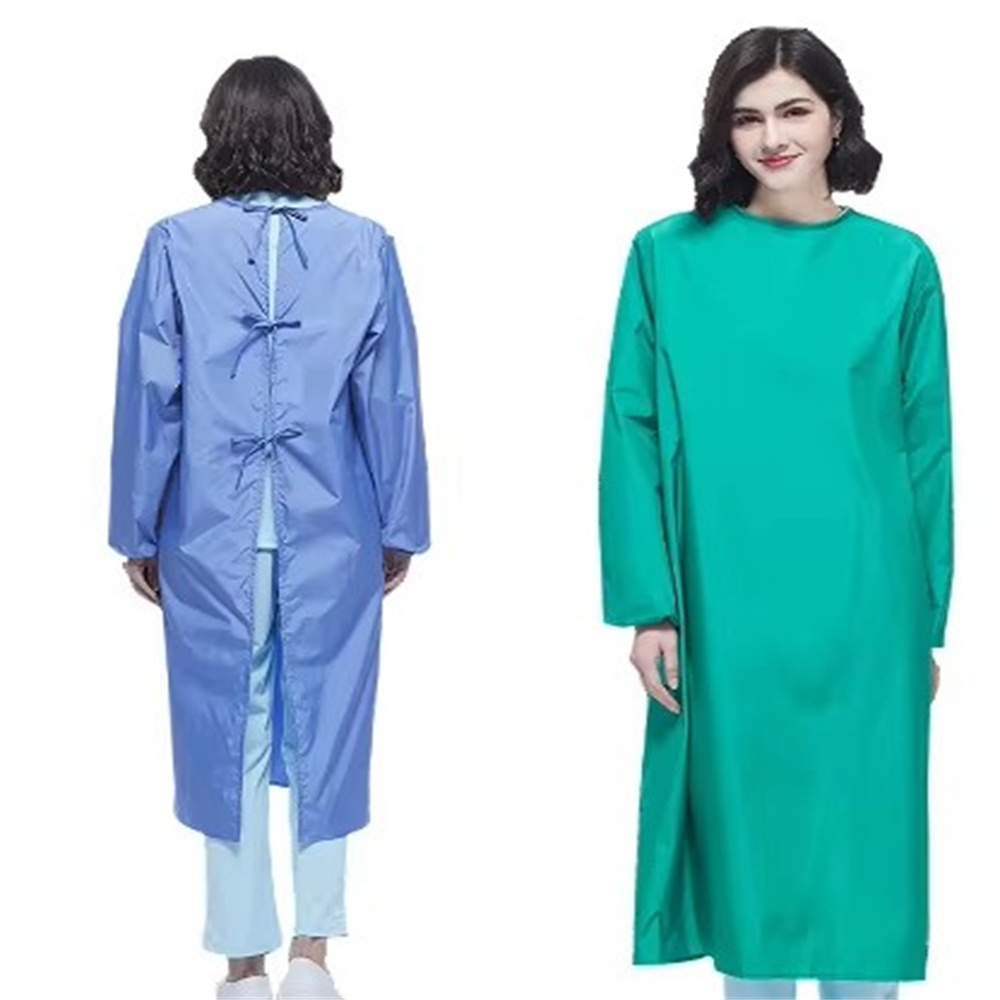 NEW Women Waterproof Gown SPA  - Medical Lab Gown 评论和价格