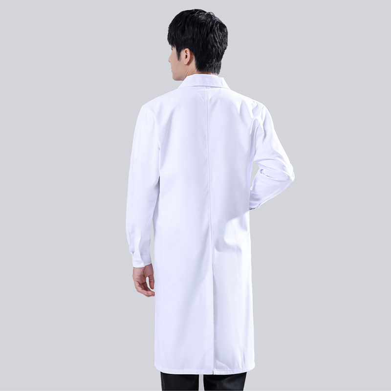 Male's White Medical Coat Men  - Medical Lab Gown 评论和价格