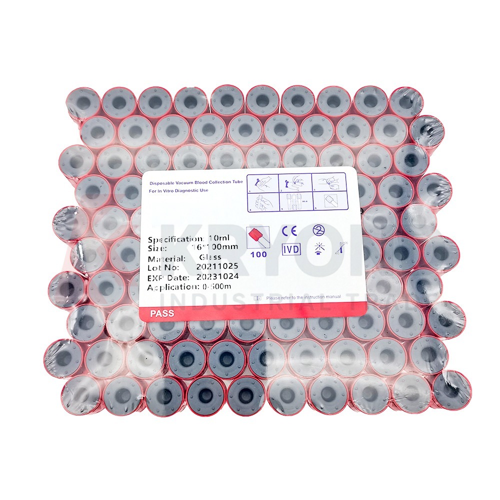 100pcs Medical No Additive Pla - Blood Collection Tube 评论和价格