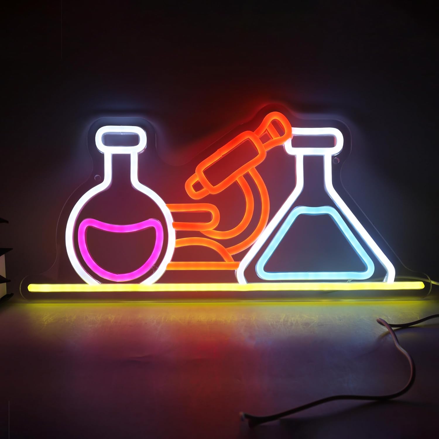 Science Laboratory Neon Sign U - Medical Lab Study 评论和价格