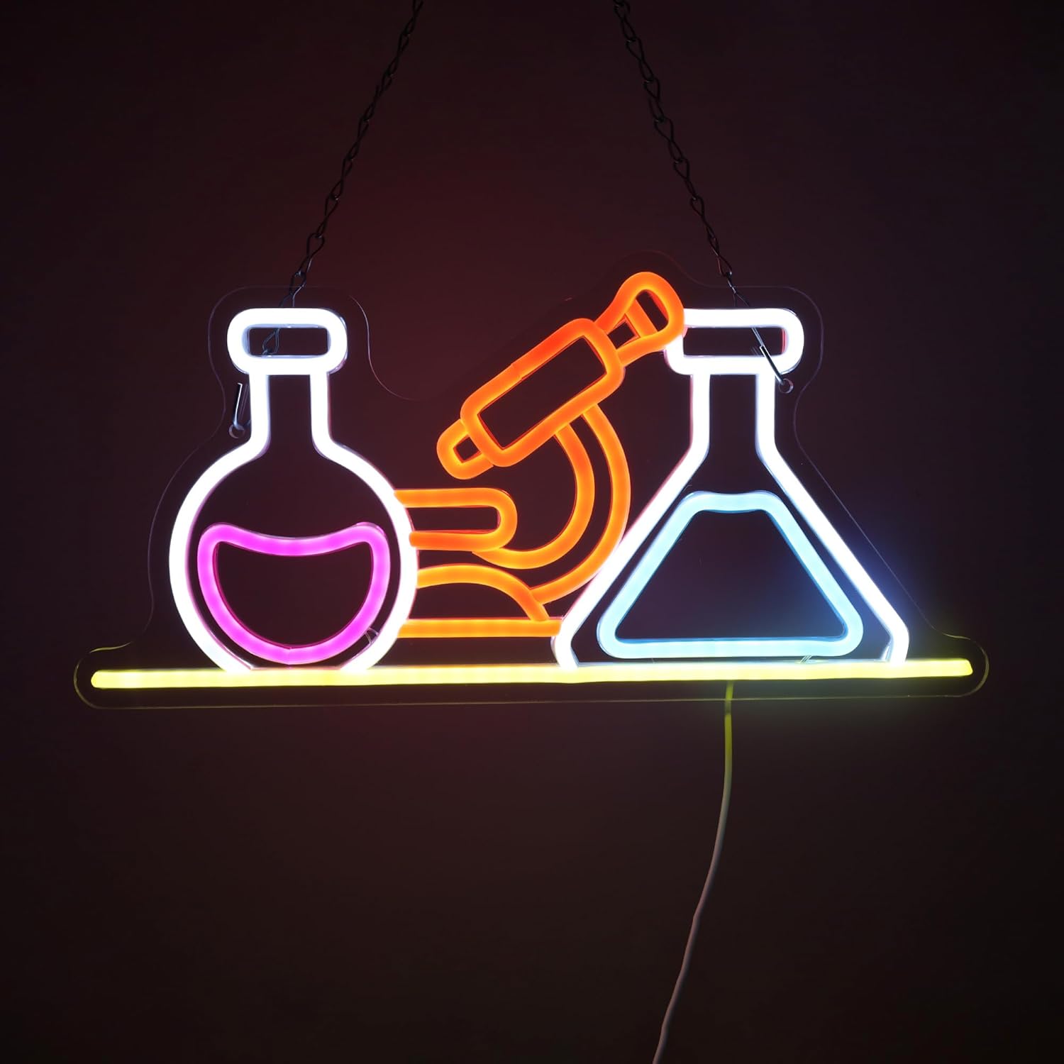 Science Laboratory Neon Sign U - Medical Lab Study 评论和价格