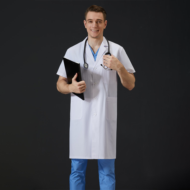 Personalised Unisex Lab Coats  - Medical Lab Logo 评论和价格