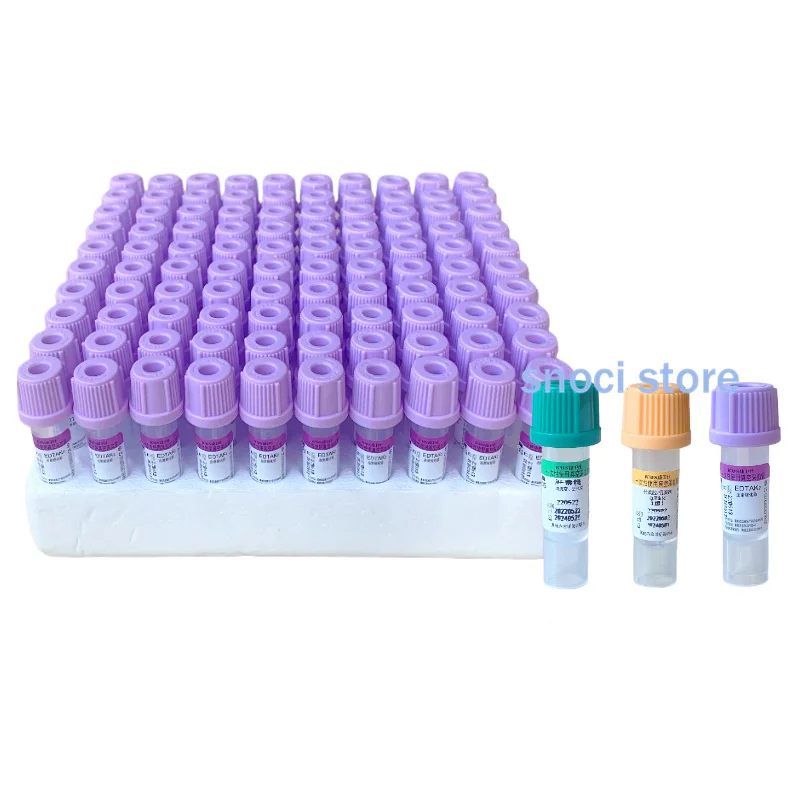 100pcs Sterile Micro Blood Col - Blood Collection Tube 评论和价格