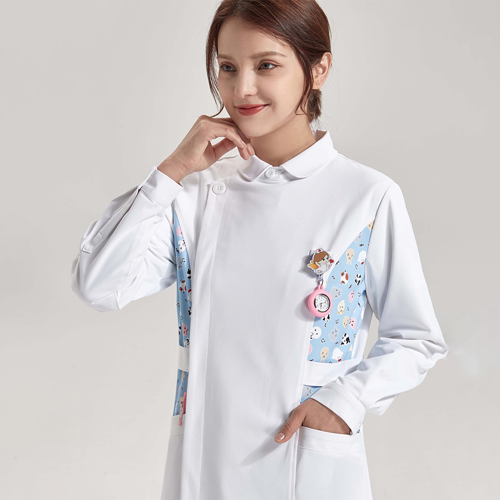 Anti Static Printed Nurse Lab  - Medical Lab Gown 评论和价格