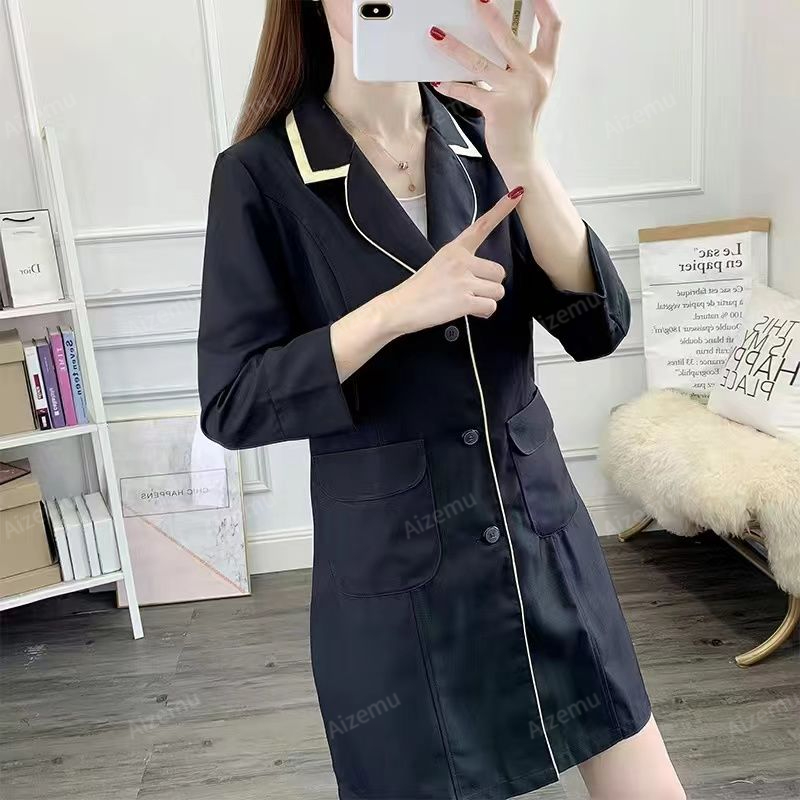 Black Beauty Salon uniform sho - Medical Lab Logo 评论和价格