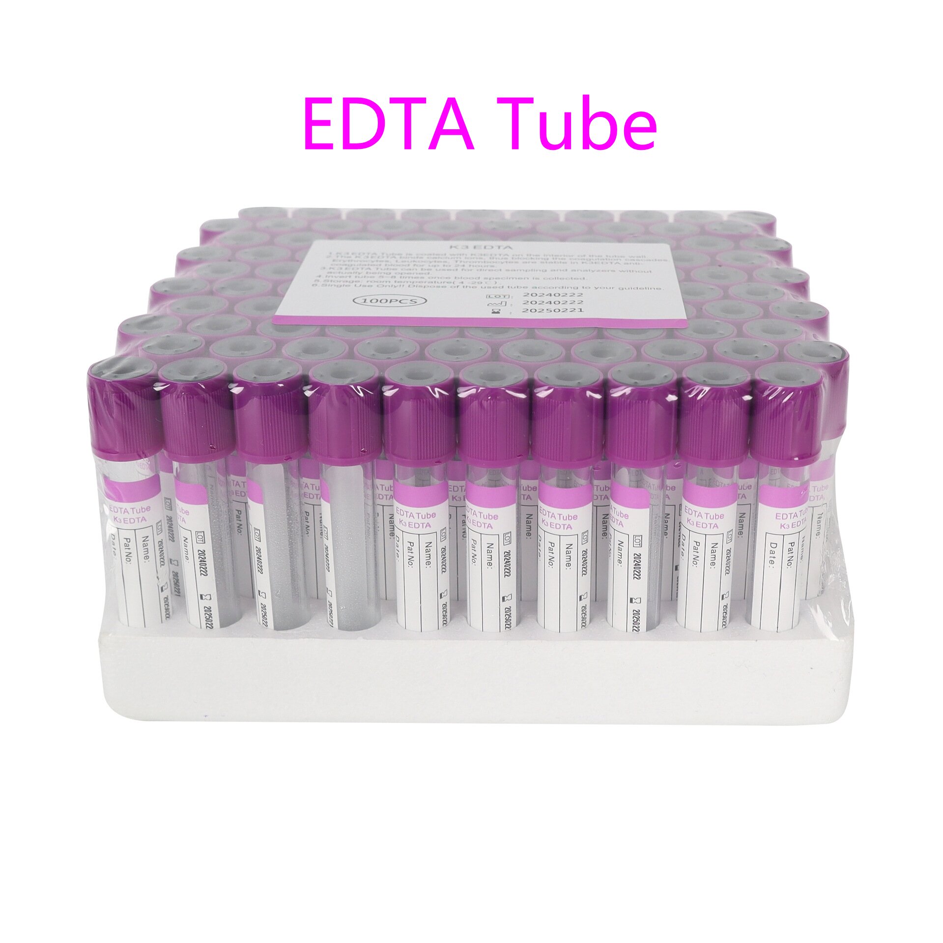 100unit 3ml 5ml 10ml   Disposa - Blood Collection Tube 评论和价格